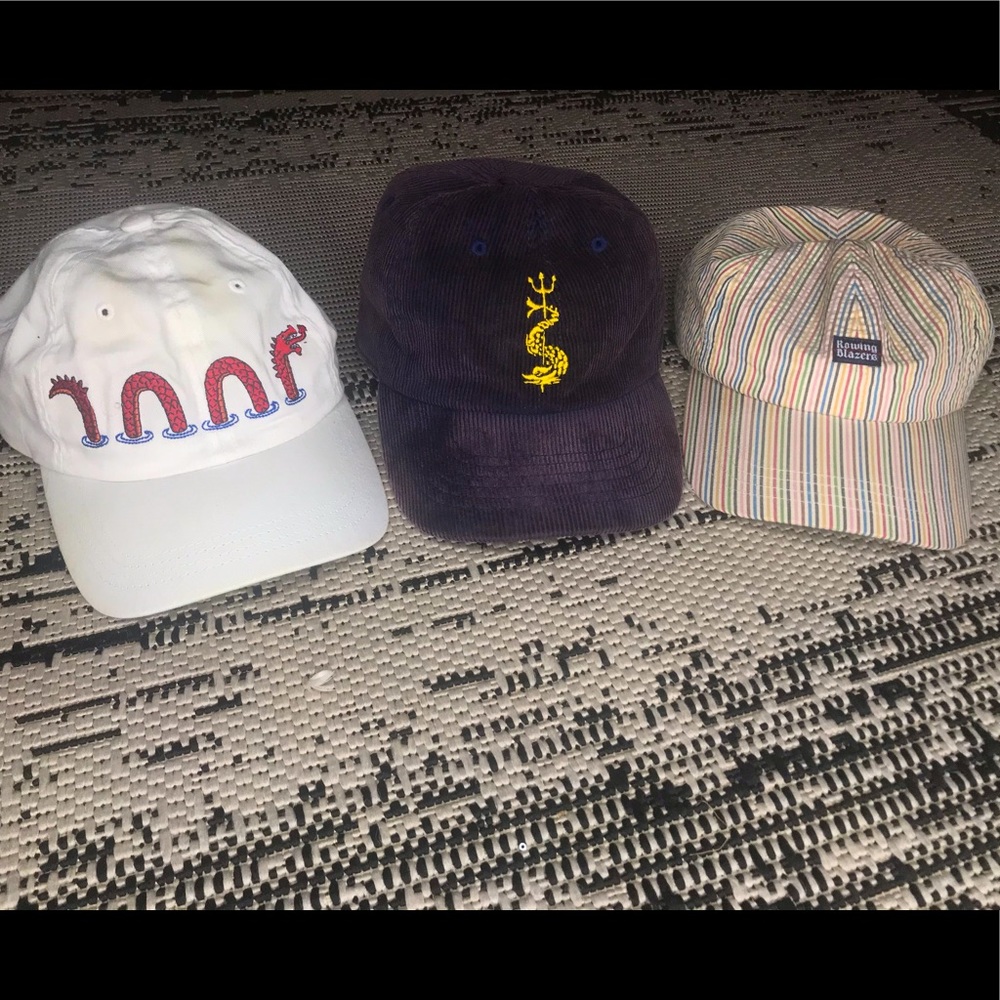 Rowing Blazers Hat Bundle 3x